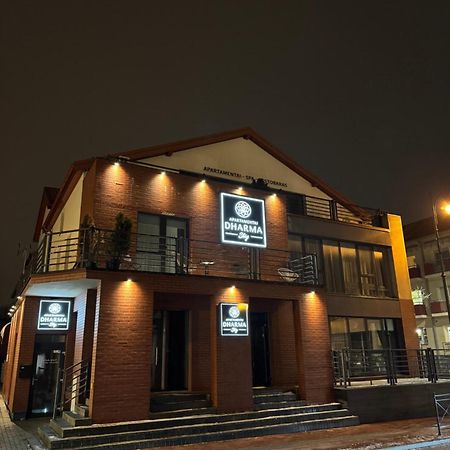 Dharma Stay Apartamentai Su Terasa Ir Vaizdu I Miesta Telsiai Exterior photo